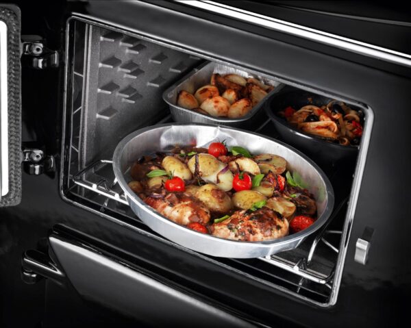 AGA 60 Gas Hob - At 60cm wide, this model is great for small spaces. The ovens cook using radiant heat for great results and you can have that lovely, cosy AGA warmth in the kitchen when you want it. This model features a gas hob.