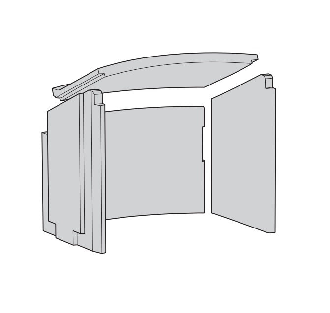Contura 50 Series Vermiculite Kit 1 C50-vermiculite-kit
