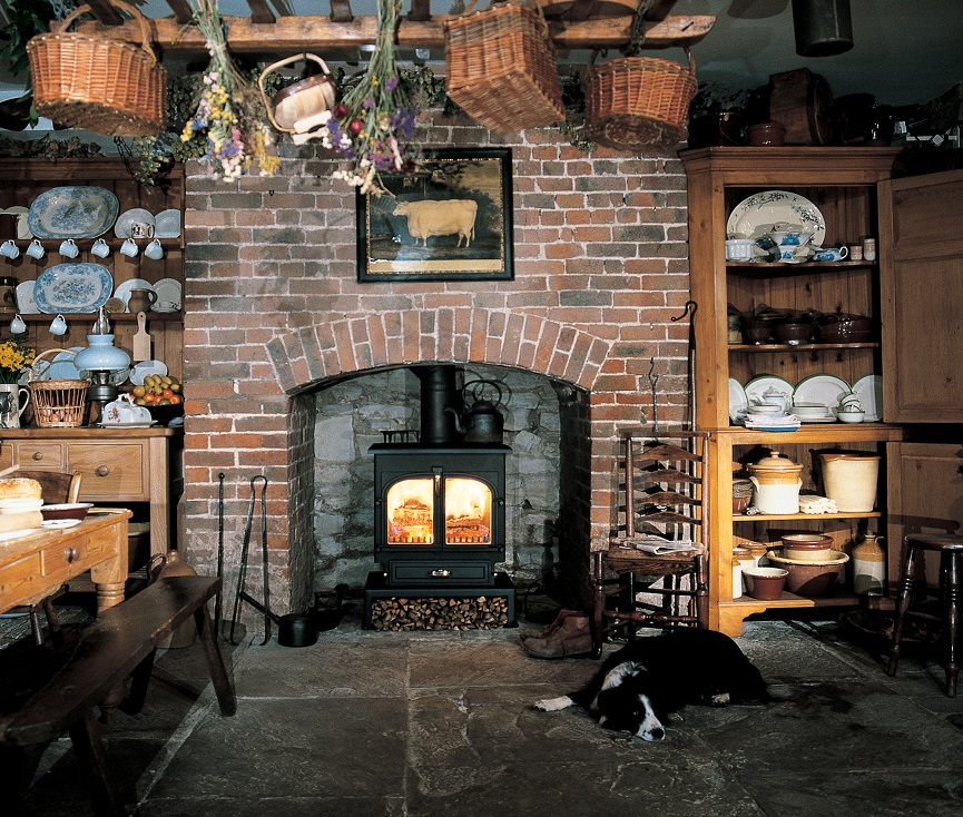 Clearview 650 Multifuel Stove 12kw 3 Clearview 650 Flat top lit