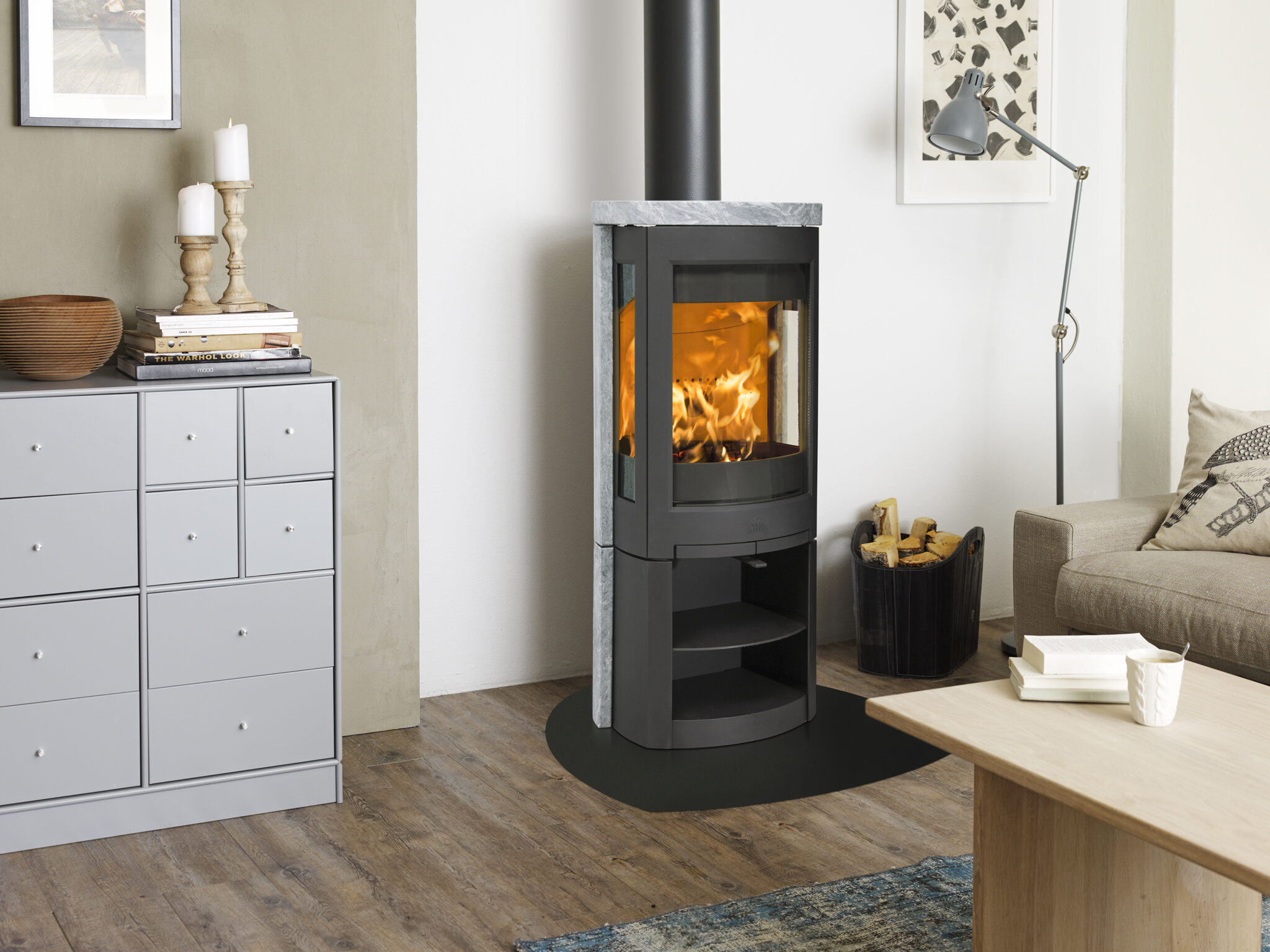 Jotul F370 Contemporary Woodburner Stove Topstak — free download