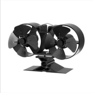 Heat Powered Stove Fan - Double