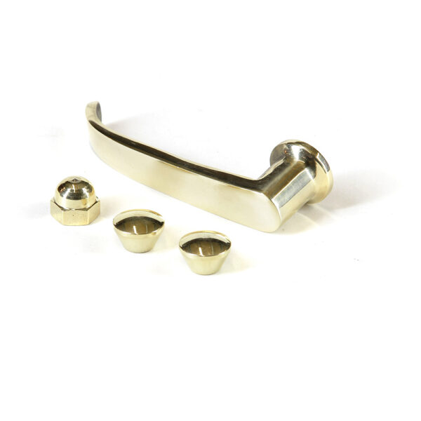 Clearview Brass Handle & Knob Set - Clearview Brass Handle & Knob Set