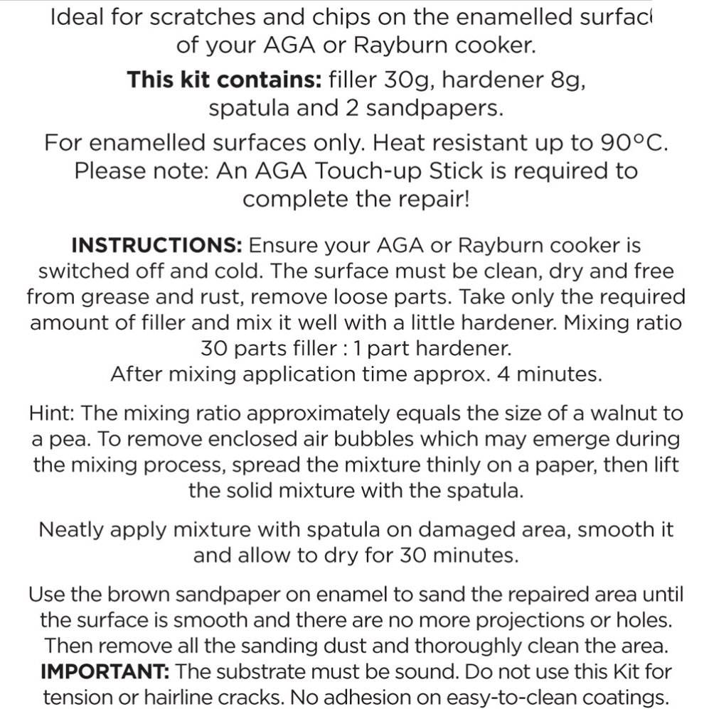 Aga touch up stick 2 Aga touch up stick - Image 2