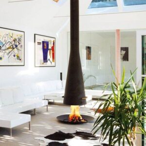 Focus Filiofocus Telescopic Central 360° Fireplace