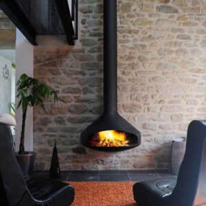 Focus Paxfocus Wall Mounted Open Fireplace