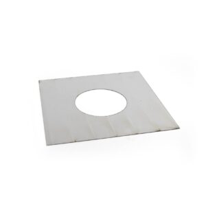 Flexible Liner Top Closing Plate - Stainless Steel