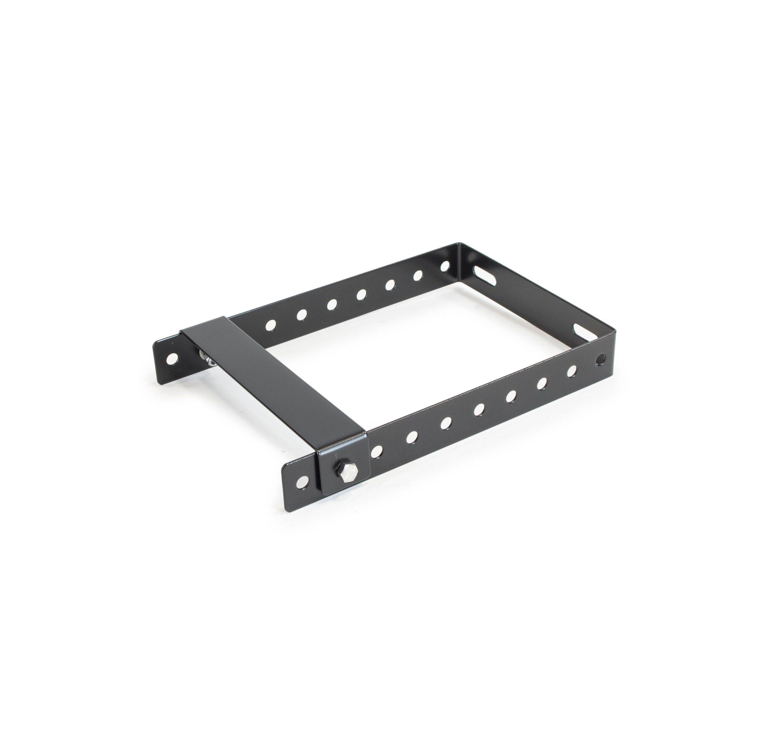 Adjustable Back Bracket 60-300mm - Schiedel Twin Wall Flue - Black Powder Coated 1 Adjustable Back Bracket 60-300mm - Schiedel Twin Wall Flue - Black Powder Coated