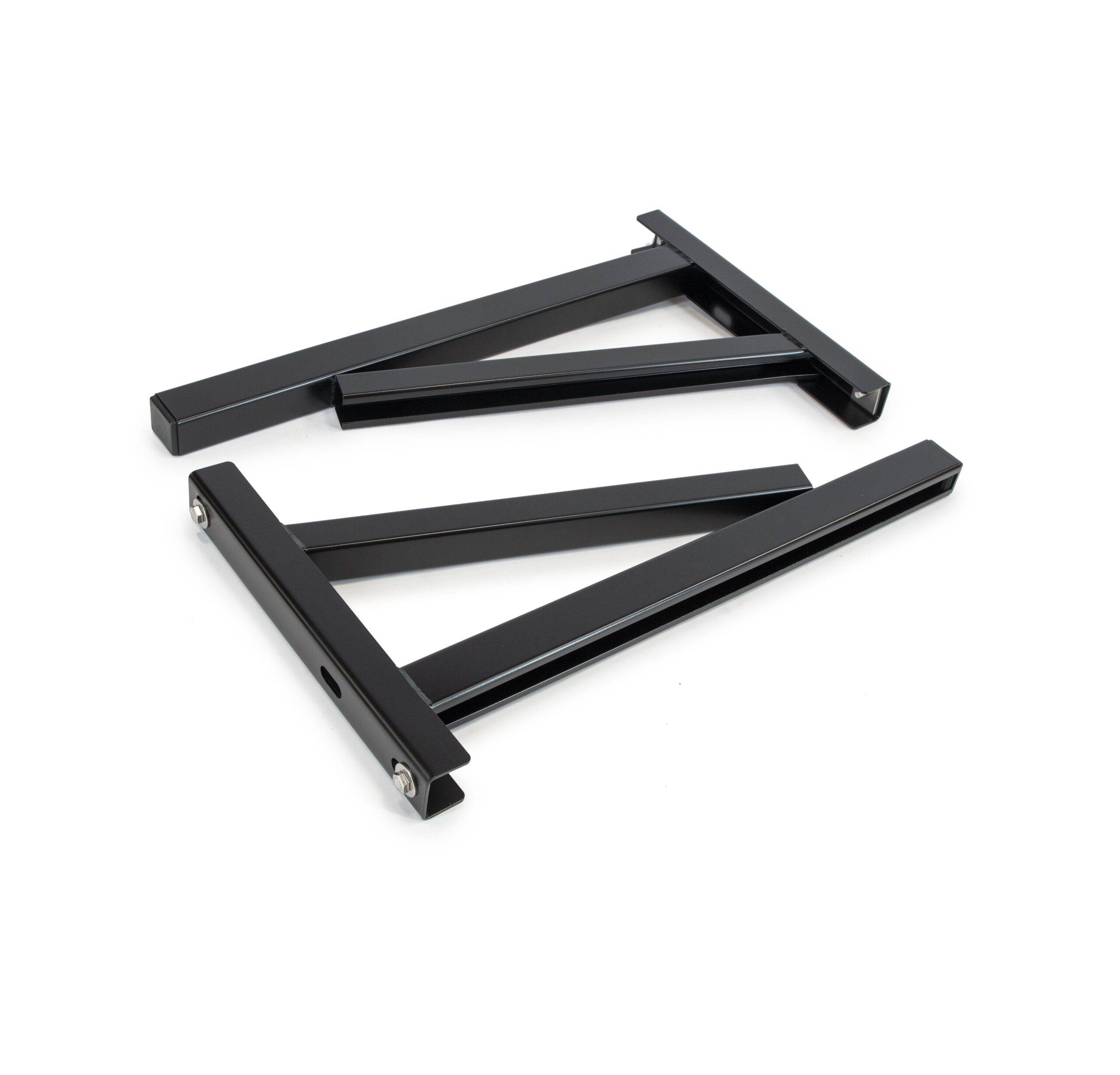 Cantilever Wall Support 570mm - Schiedel Twin Wall Flue - Black Powder Coated