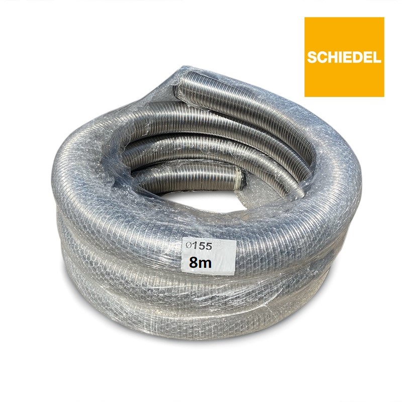 8m Cut Length 316 Tecnoflex Liner 155mm 1 Schiedel Tecnoflex Plus 8 metres 155mm diameter