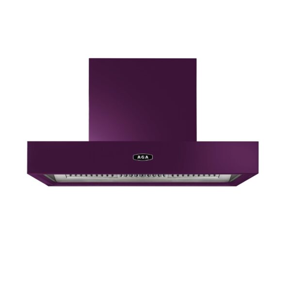 AGA Slab Cooker Hood Aubergine