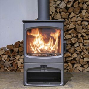 Charnwood Aire 7 on Store Stand BLU Ecodesign Ready Woodburning Stove