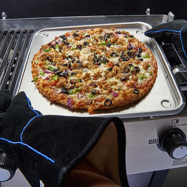 Broil King Leather Grilling Gloves 3 Broil King Leather Grilling Gloves - Image 3