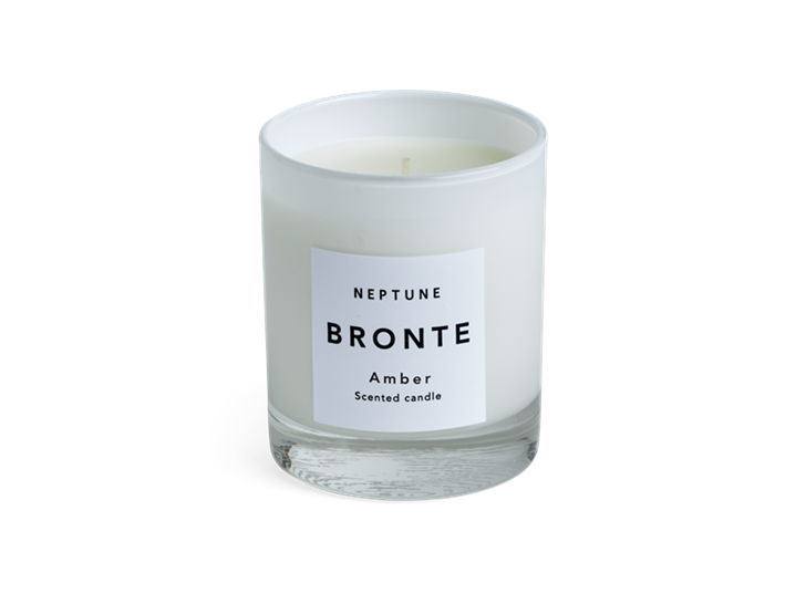 Neptune Bronte Amber Candle - White 2 Neptune Bronte Amber Candle - White - Image 2