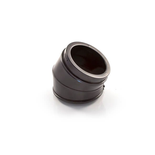 30 Degree Bend - Schiedel ICID Twin Wall - Black 1 30 Degree Bend - Schiedel ICID Twin Wall - Black