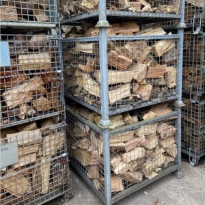Tipper load of logs