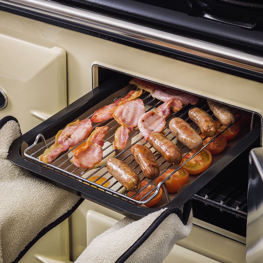 AGA Enamelled Steel Roasting Tin - Full 2 AGA Enamelled Steel Roasting Tin - Full - Image 2