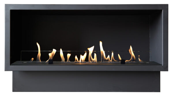 Chesney's Alchemy RB700 Bioethanol Burner with Firebox - Alchemy have designed two pre-fabricated inset metal fireboxes to accommodate the RB700 and RB1000 models.