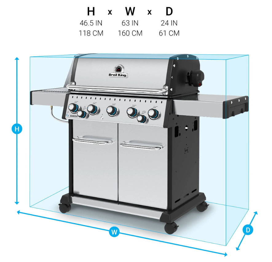 Broil King Baron S 590 IR - Gas BBQ 5 Broil King Baron S 590 IR - Gas BBQ (1) £1,499.96