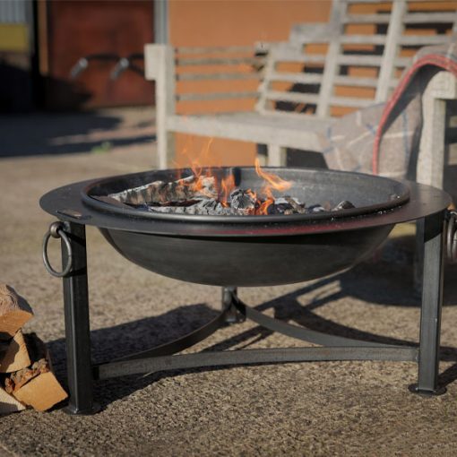 Pete S Oven Firepit 70cm, Fire Pit Cooking Accessories Uk