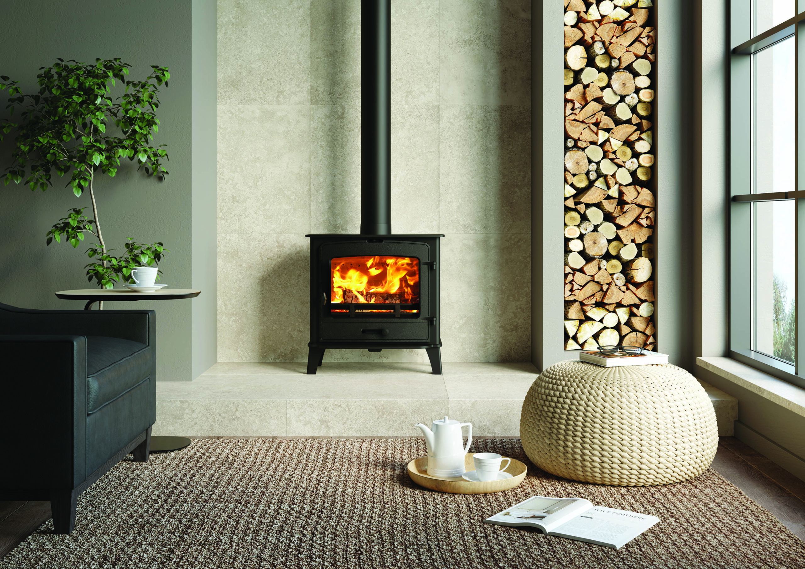 Stovax County 5 Wide 1 County 5 Wide Multi Fuel