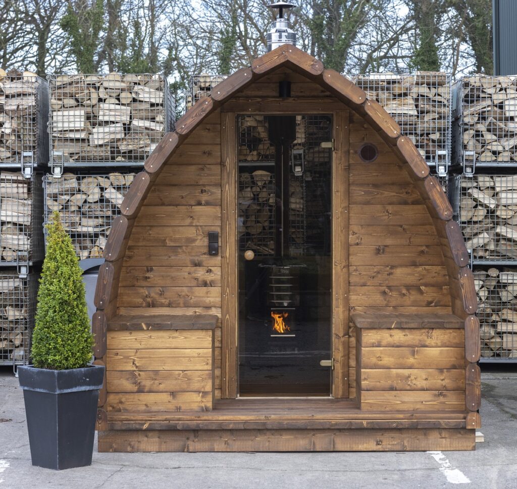 Topstak Wood Fired Sauna 3m
