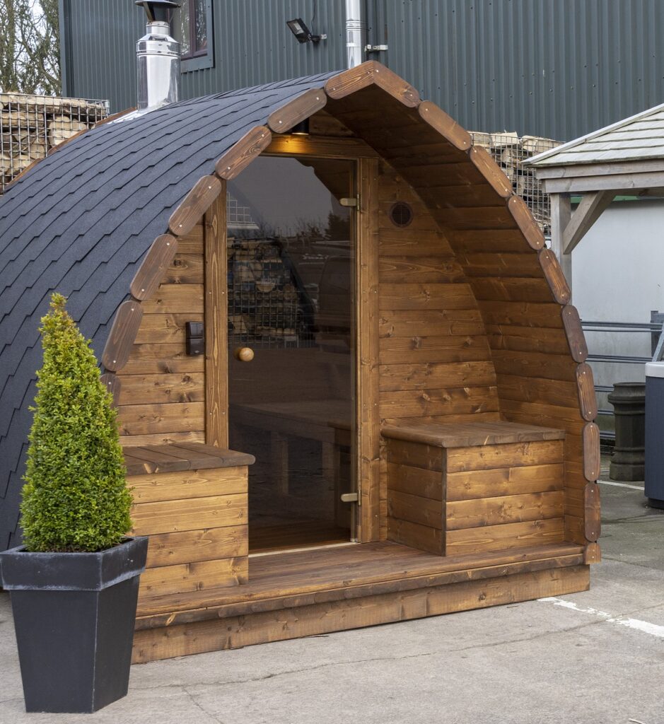 Topstak Wood Fired Sauna 3m