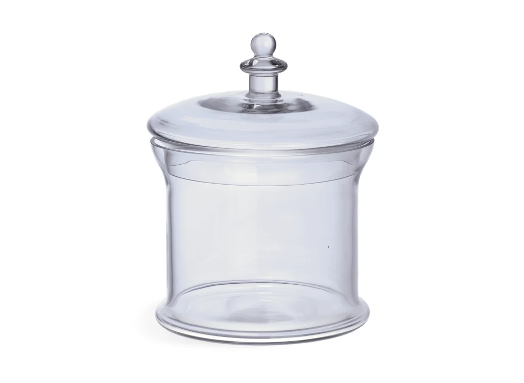 Neptune Belmont Glass Jar & Lid 180mm