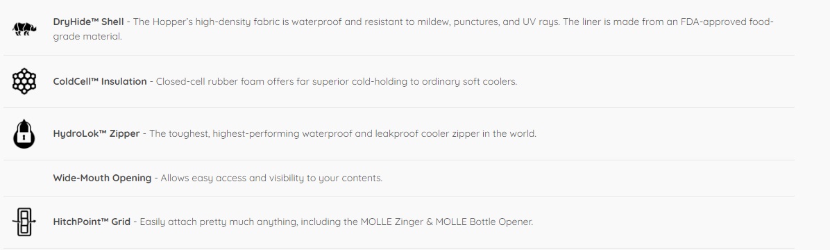 Yeti Hopper Flip 8 Soft Cooler - Navy 9 Yeti Hopper Flip 8 Soft Cooler - Navy (2) £166.67
