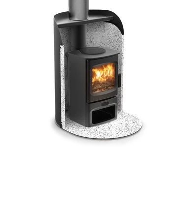 Charnwood Aire 3 Woodburning Stove & Stand with Vlaze Pod (1) £1,552.50