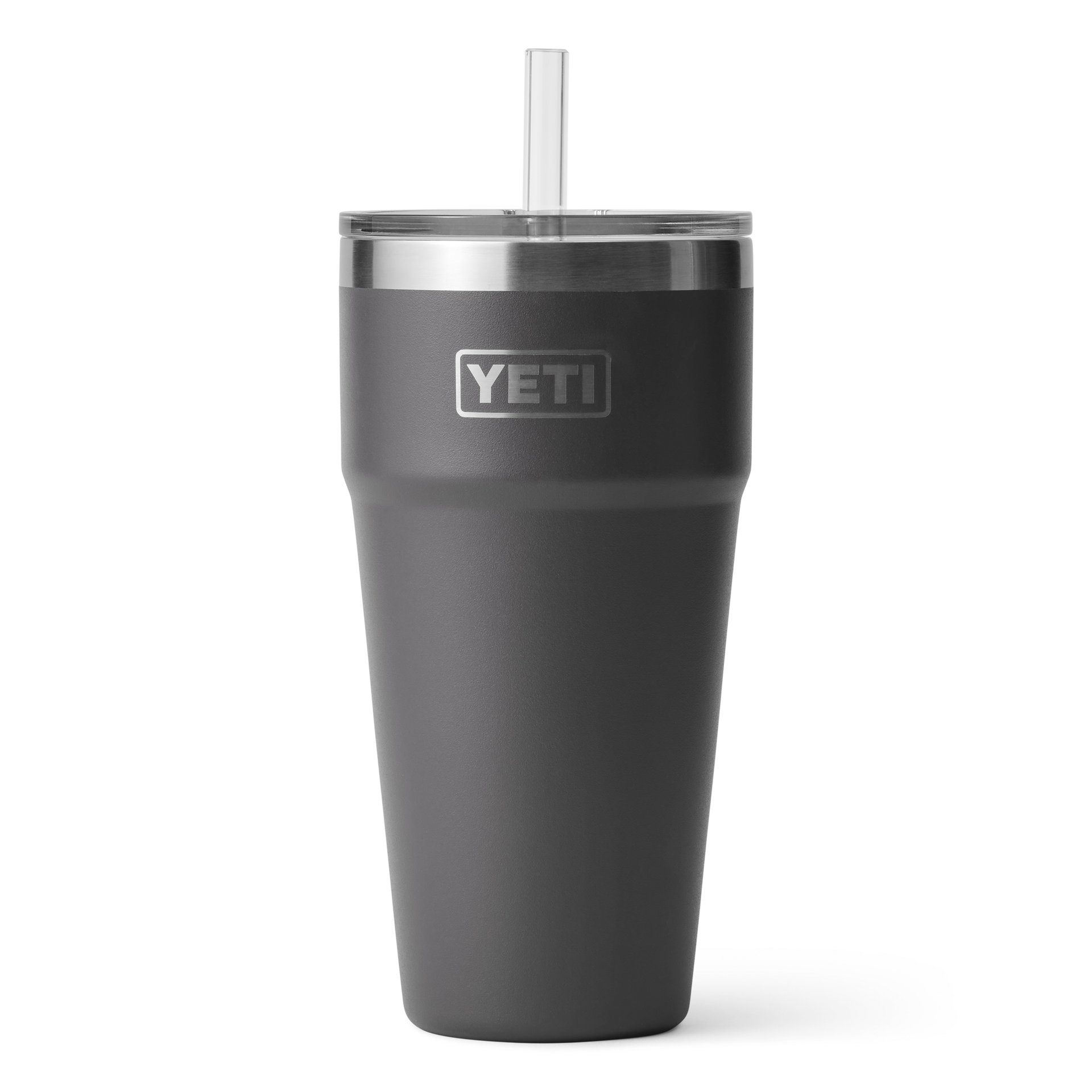 Yeti Rambler 26oz Straw Cap - Charcoal 1 Yeti Rambler 26oz Straw Cap - Charcoal