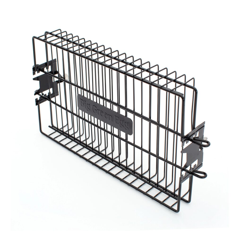 Big Green Egg Rotisserie Flat Basket