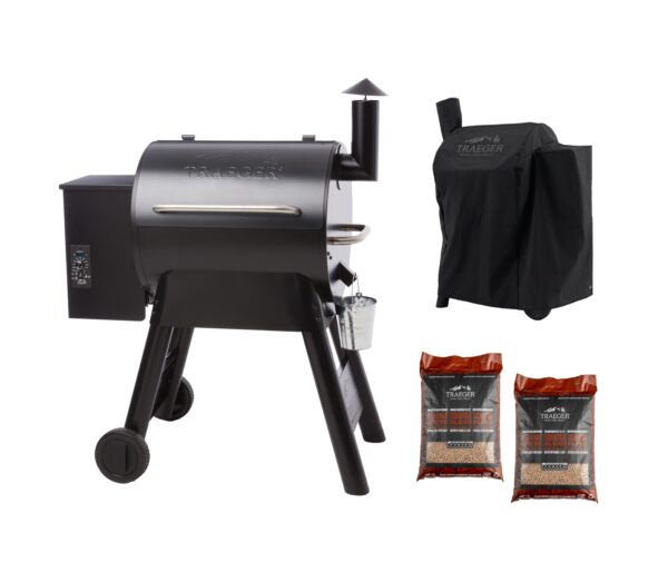 Traeger Pro Series 22 Blue Grill with FREE Cover & 2 Bags of Pellets (1) £499.99