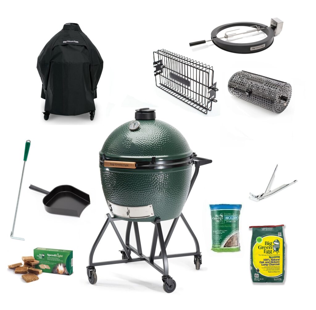 XLarge Big Green Egg (XL) Bundle (including ConvEGGtor)