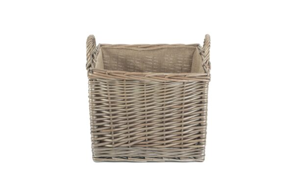 Small Square Lined Wicker Log Basket (3) £29.17