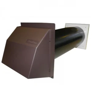 Stadium Core Drill 'Black Hole' 125mm Air Vent with Brown Cowl