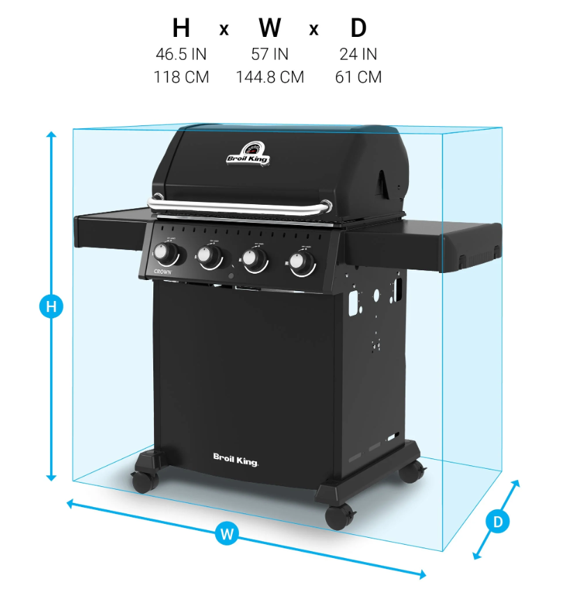 Broil King Crown 430 Shadow - Gas BBQ (1) &pound;624.96