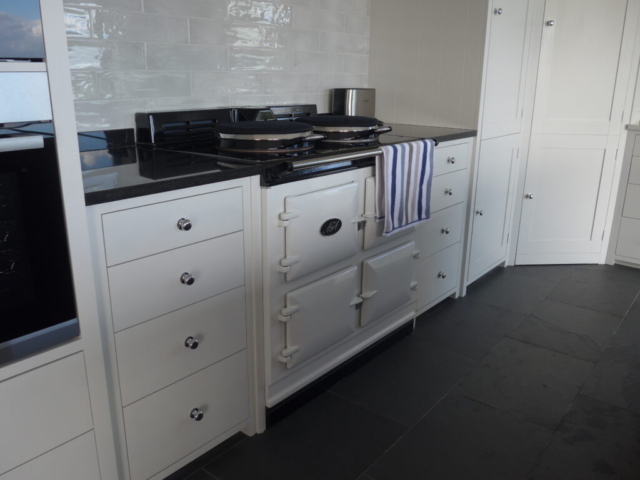 Aga 3 oven in white