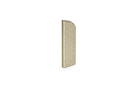Contura i4 Left Corner Firebrick