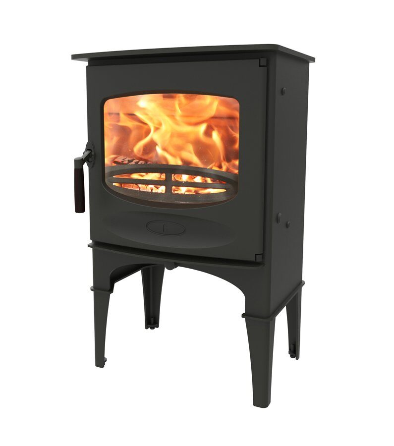 Charnwood C-Five Duo with High Legs 1 Charnwood C-Five Duo Multifuel Stove with High Legs