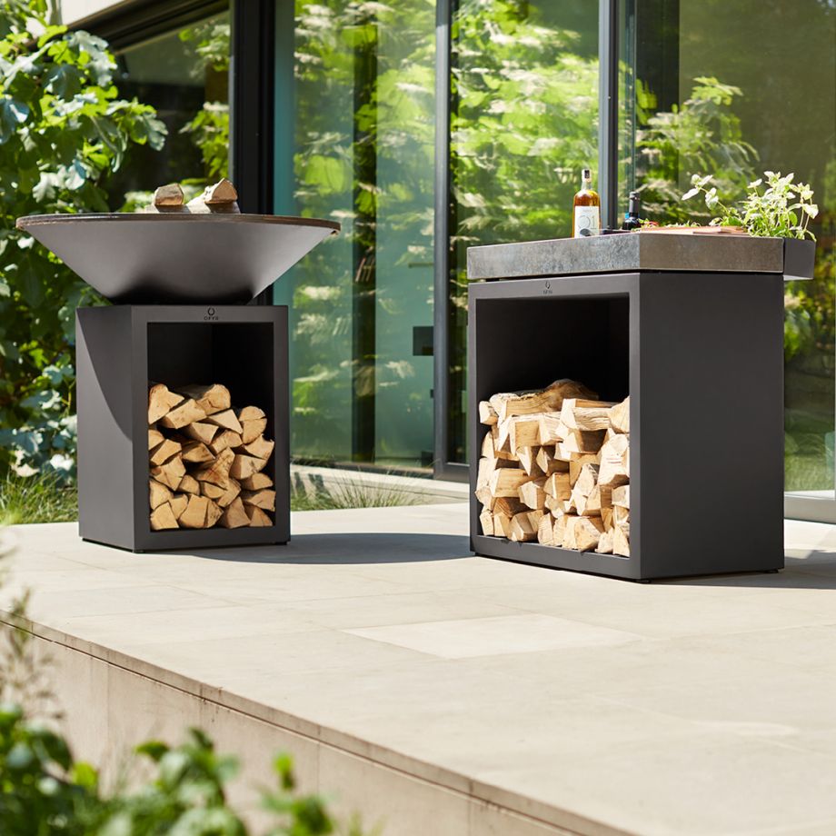 OFYR Butcher Block Storage 90 Black Ceramic Dark Grey 2 OFYR Butcher Block Storage 90 Black Ceramic Dark Grey