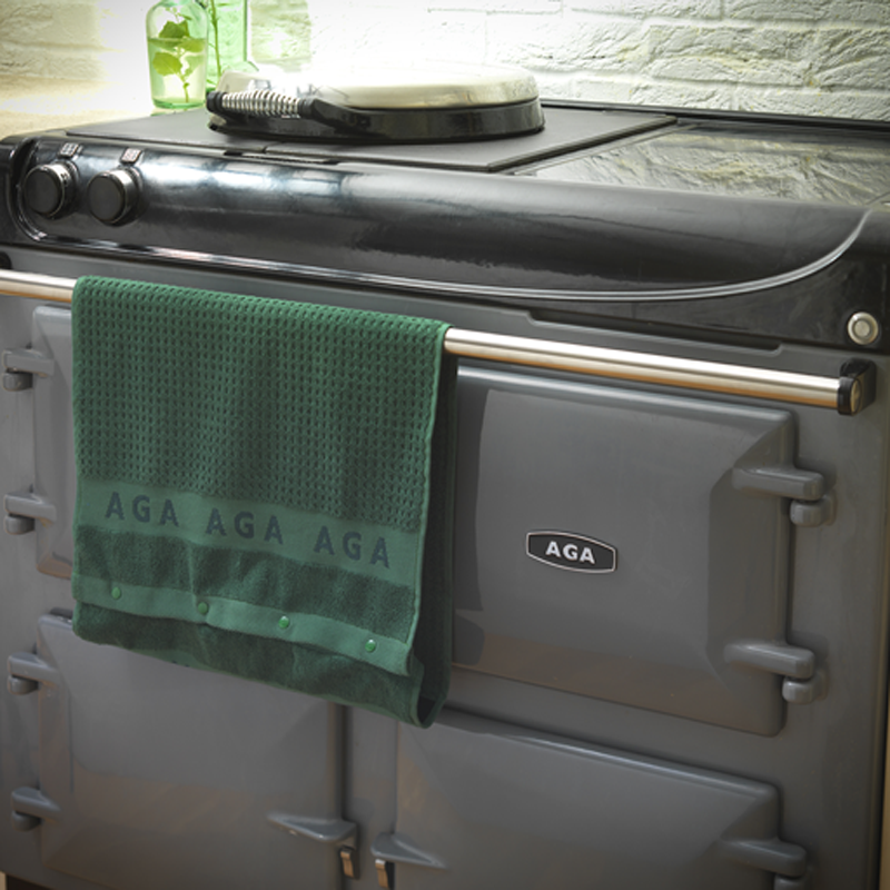 AGA Roller Towel - Green 2 AGA Green Roller Towel