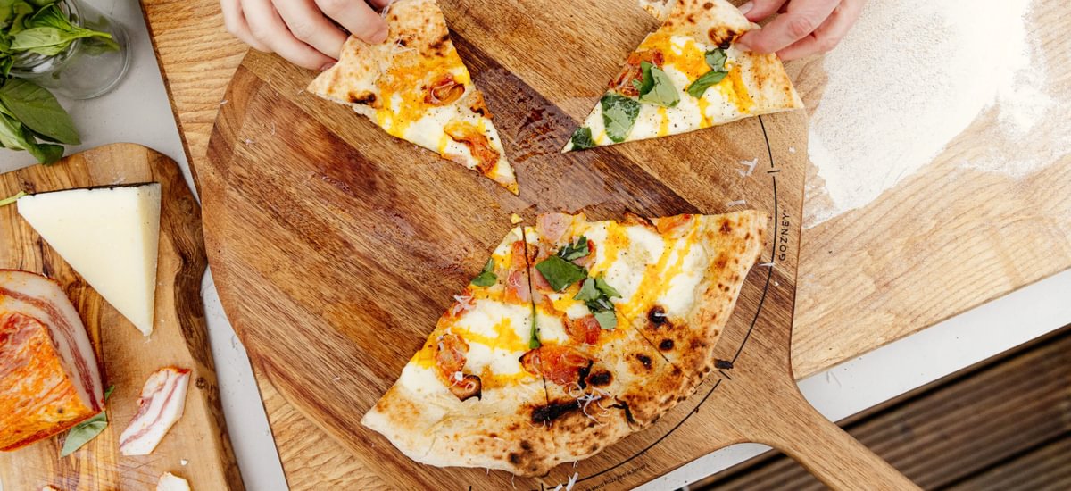 Gozney 14" Acacia Wood Pizza Peel & Server 5 Gozney Acacia Wood Pizza Peel & Server