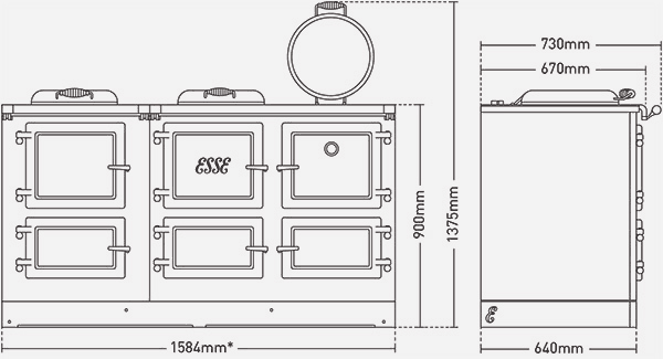 Esse 1600 T - Electric Range Cooker 8 Esse 1600 T - Electric Range Cooker (1) £15,456.67