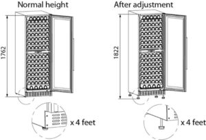 AGA Tall Wine Cabinet 60cm (3)