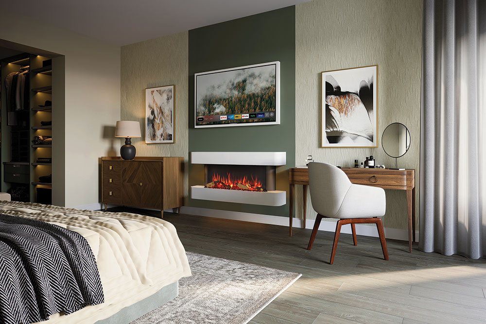 Gazco Arosa 140 Wall Mounted Suite 1 Gazco Aroza 140 Wall Mounted