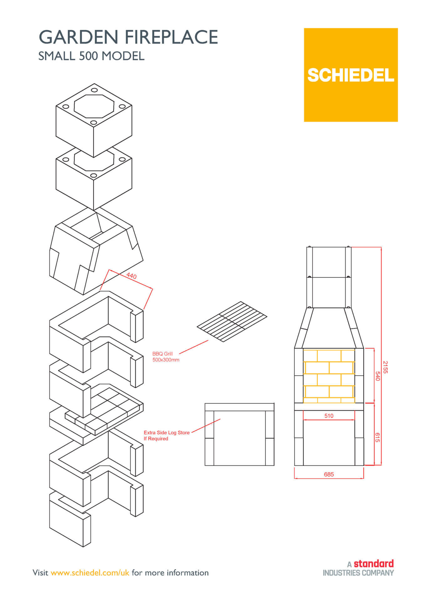 Schiedel Isokern Garden 500 Fireplace 3 Schiedel Isokern Garden 500 Fireplace - Image 3