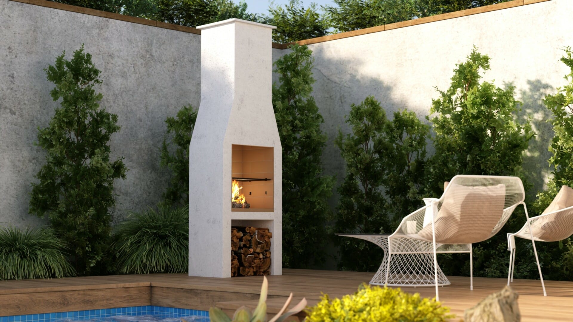 Schiedel Isokern Garden 500 Fireplace