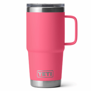 Yeti 20oz Travel Mug Tropical Pink