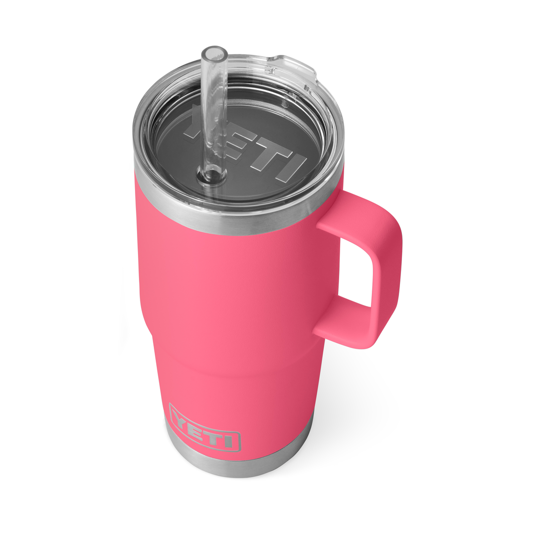 Yeti 25oz Straw Mug Tropical Pink