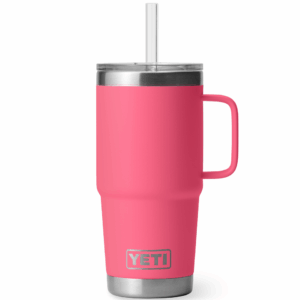 Yeti 25oz Straw Mug Tropical Pink